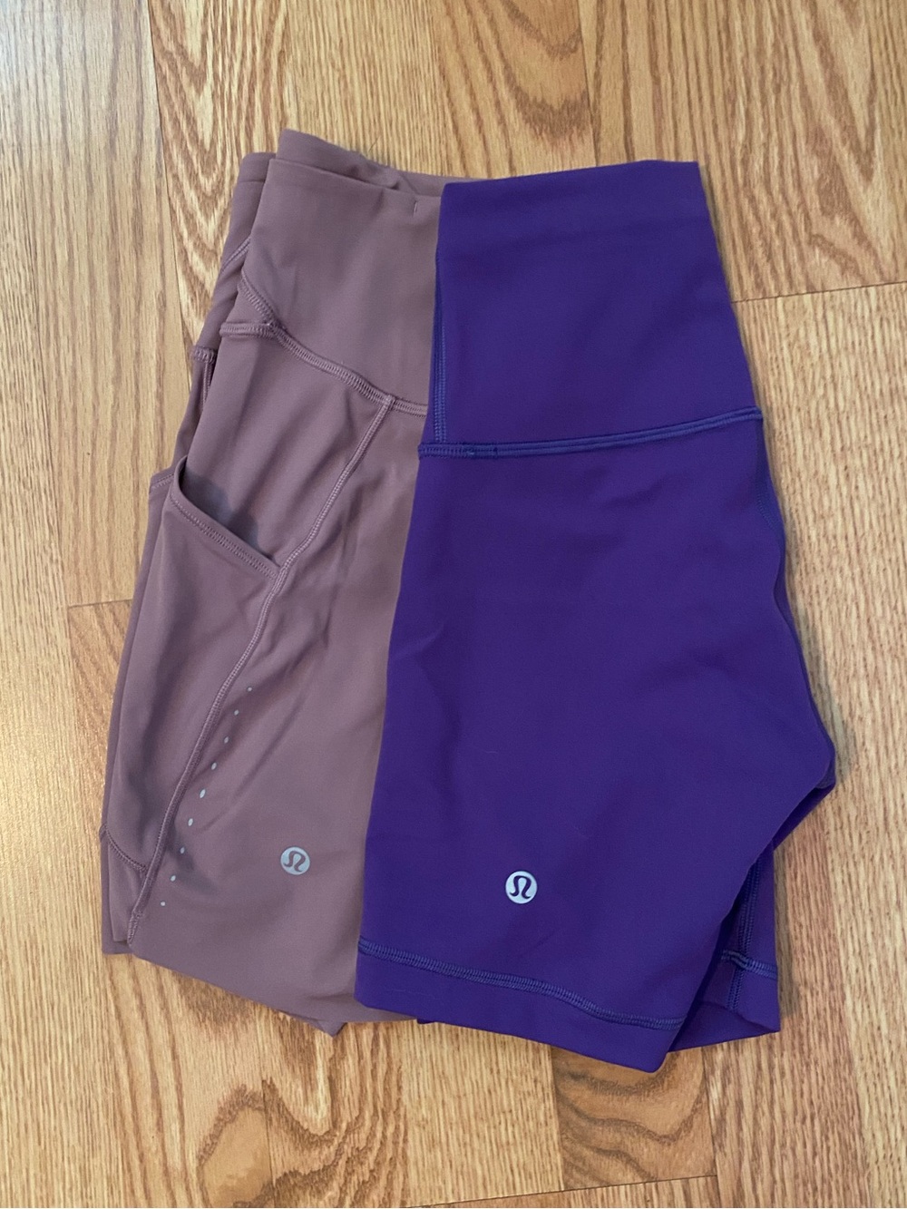 Lululemon bundle size 2 fast and free Wunder train 6” biker shorts